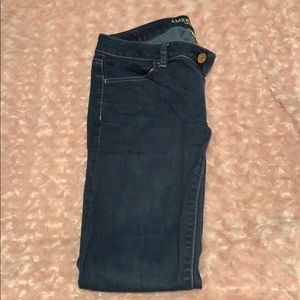 Dark wash American Eagle Jeggings, size 4 long